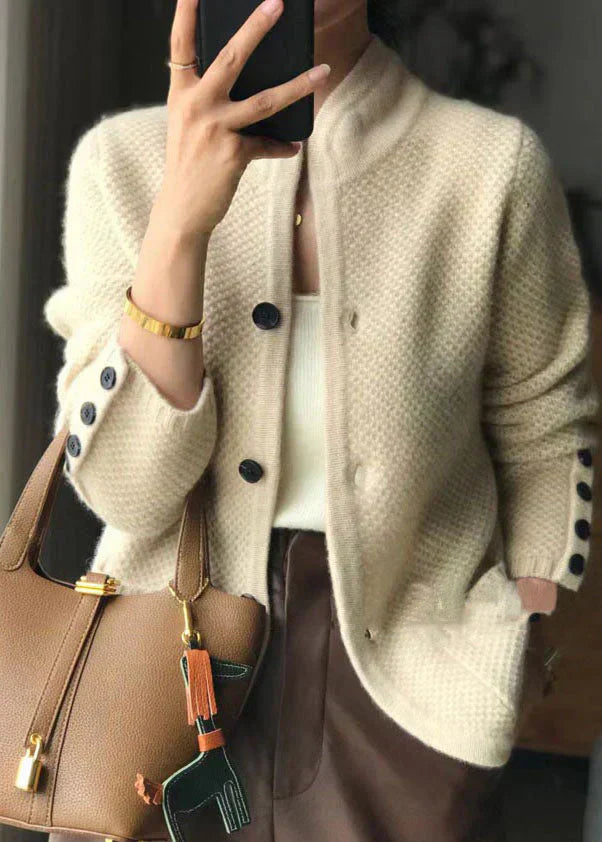 Cardigan en cachemire, confortable et intemporel pour l'automne