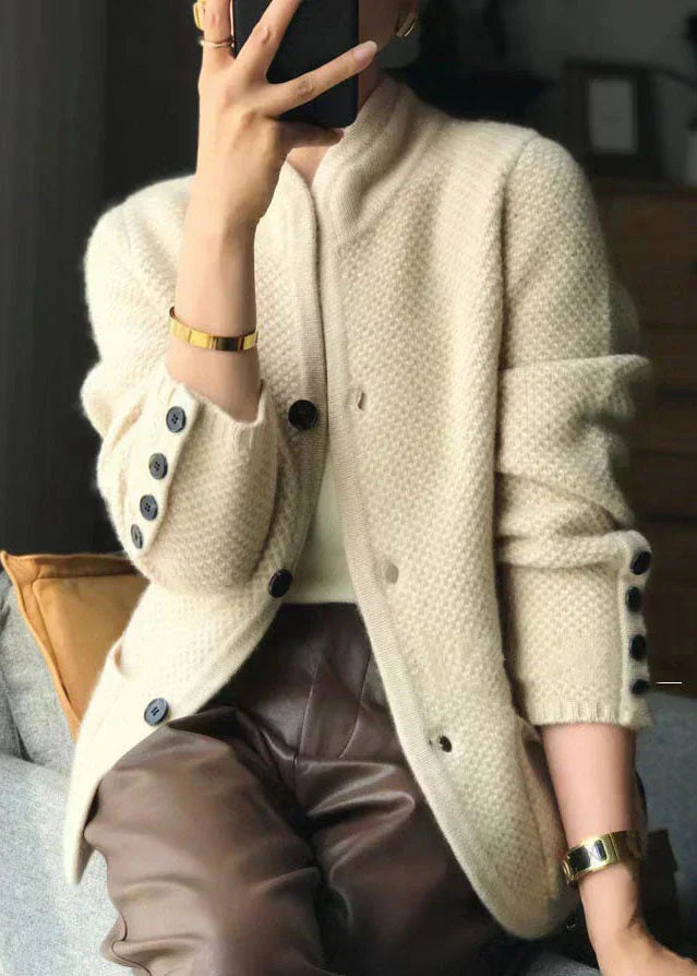 Cardigan en cachemire, confortable et intemporel pour l'automne