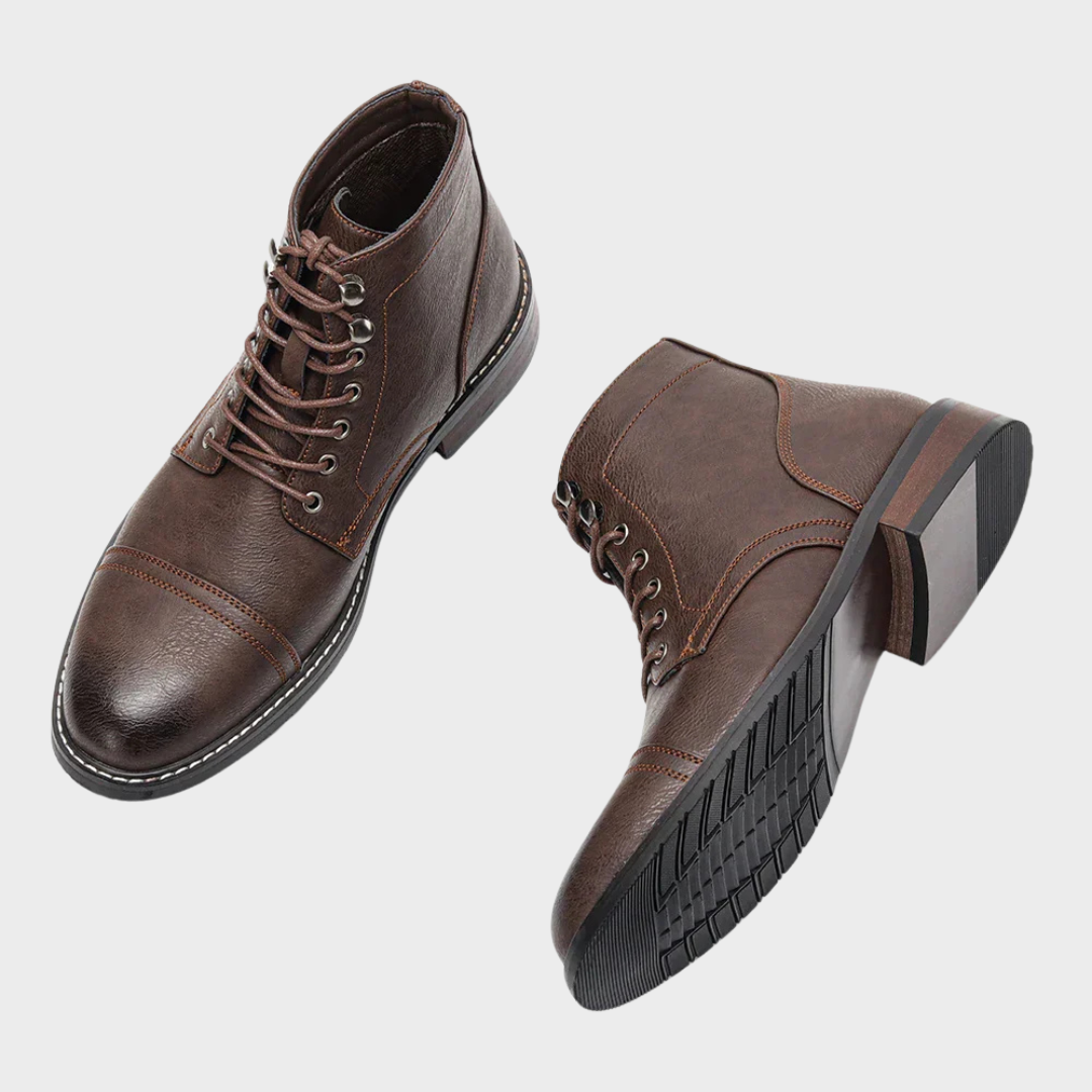 bottes derby classiques en cuir pour un confort élégant automnal