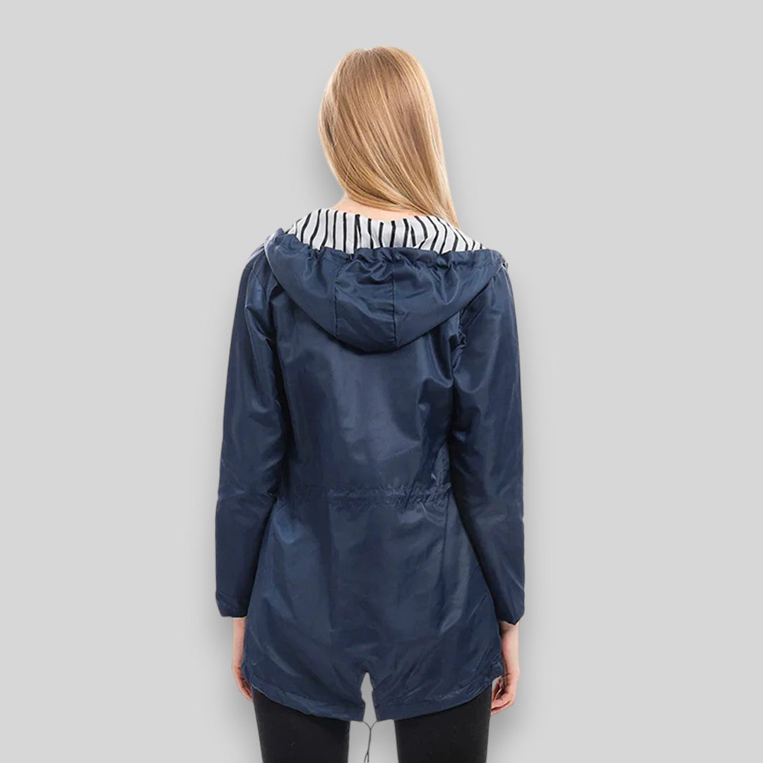 veste de pluie imperméable en tissu respirant pour un confort élégant
