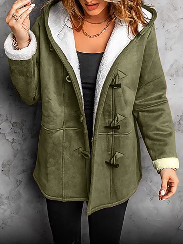 manteau d'automne en laine douce, élégant et confortable
