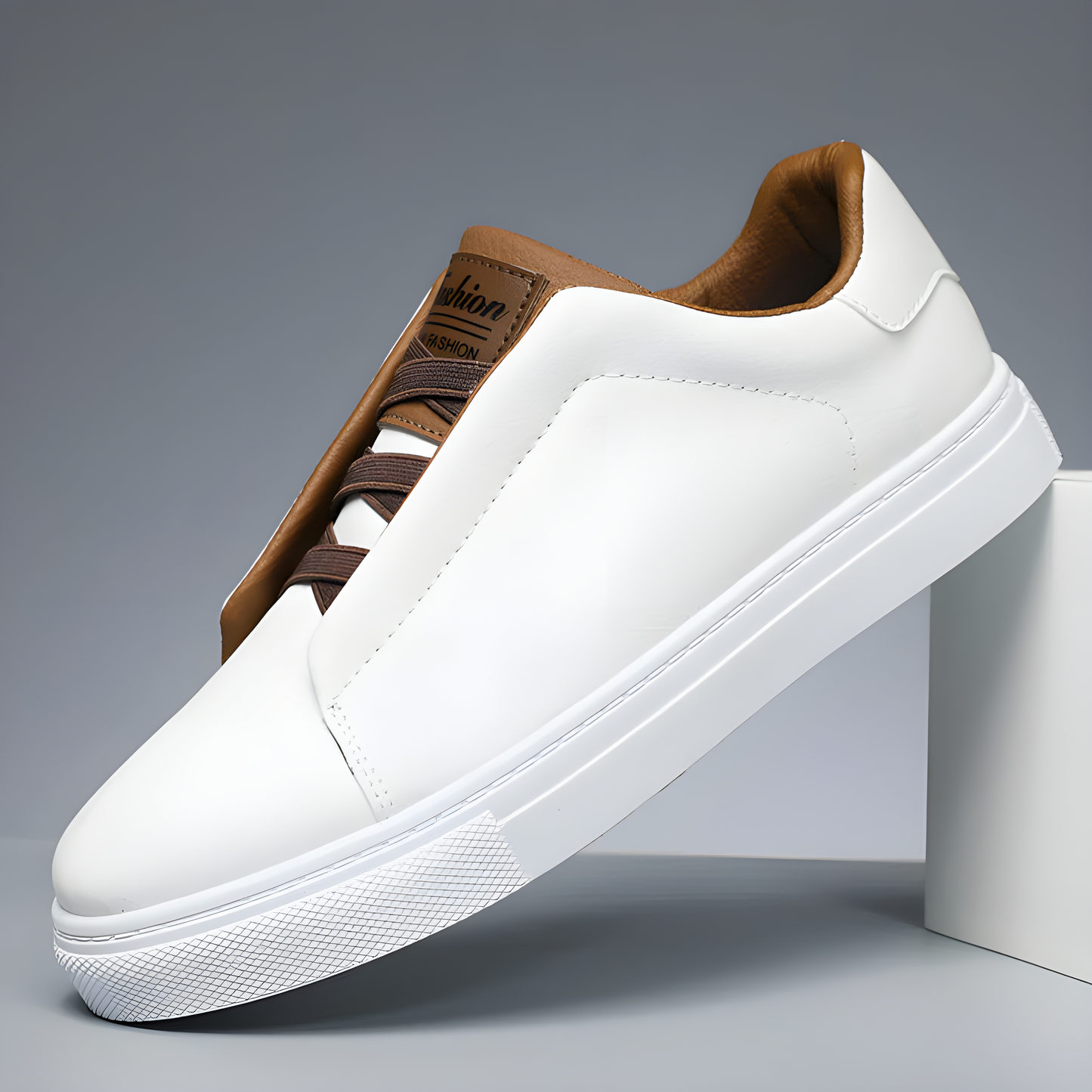 sneakers chic en cuir souple pour un confort élégant au quotidien