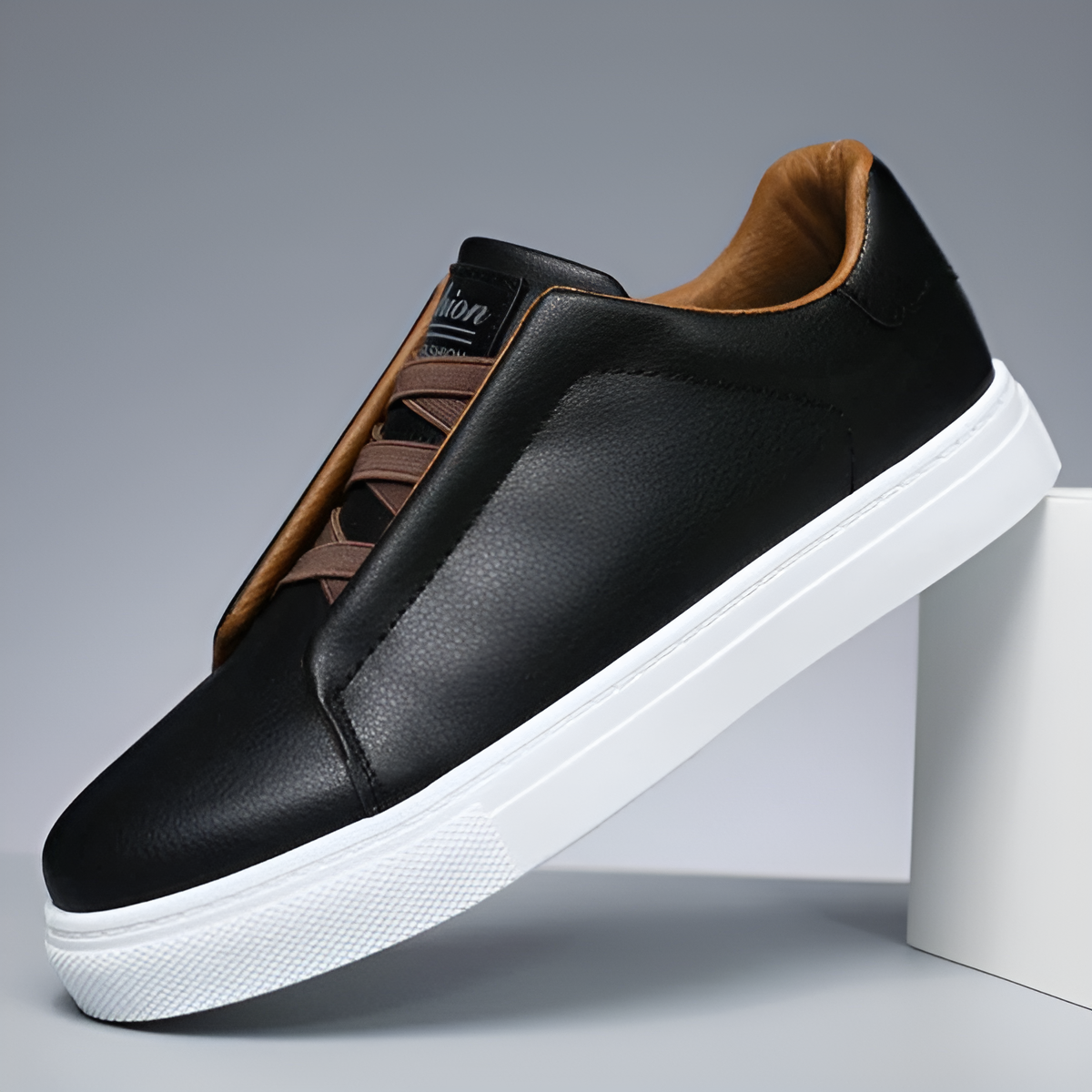 sneakers chic en cuir souple pour un confort élégant au quotidien