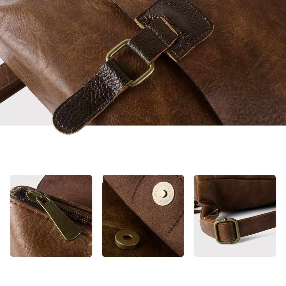sac à dos vintage en matériau de qualité, confortable et pratique