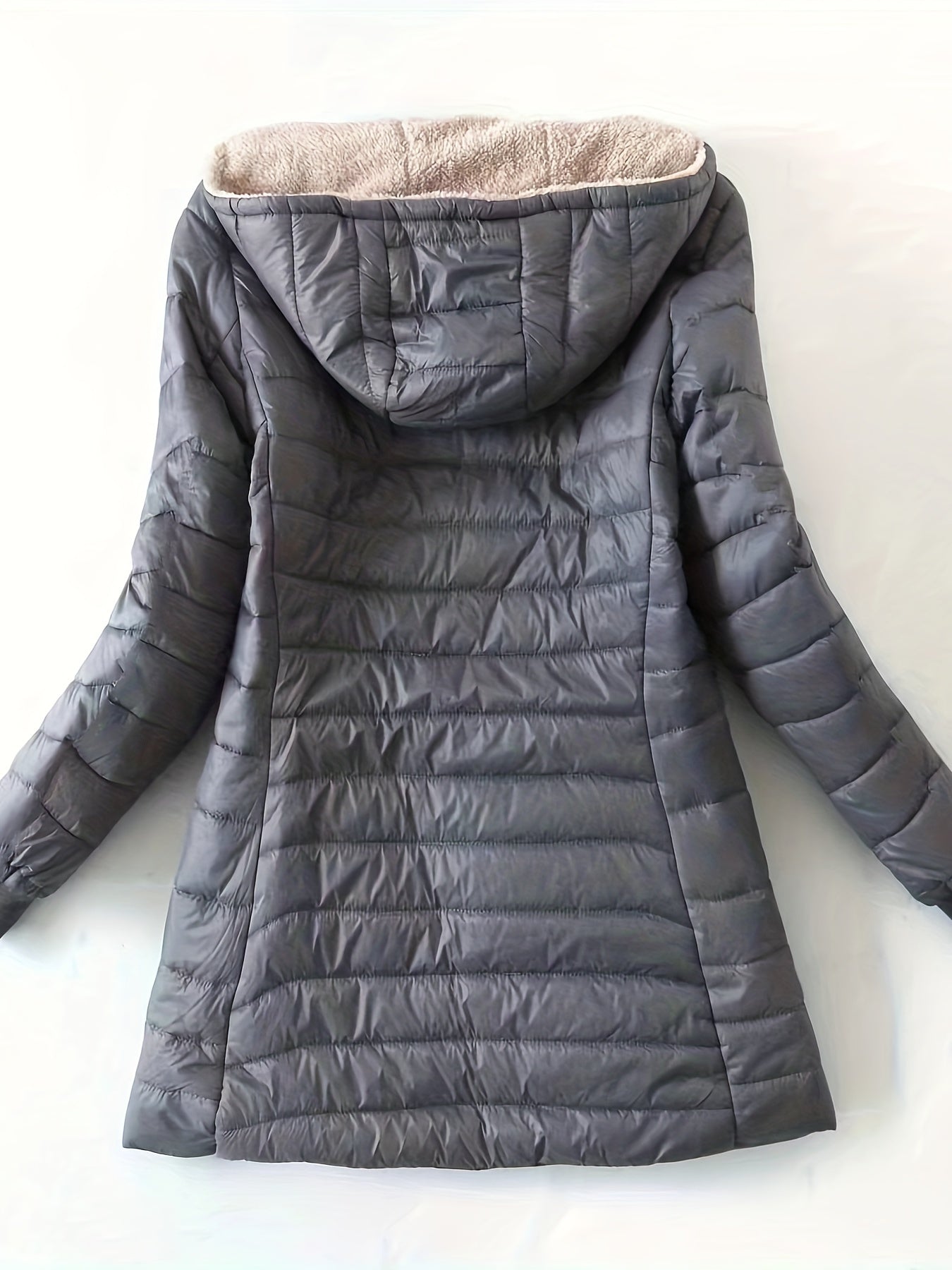 veste longue en tissu doux pour un style décontracté et élégant