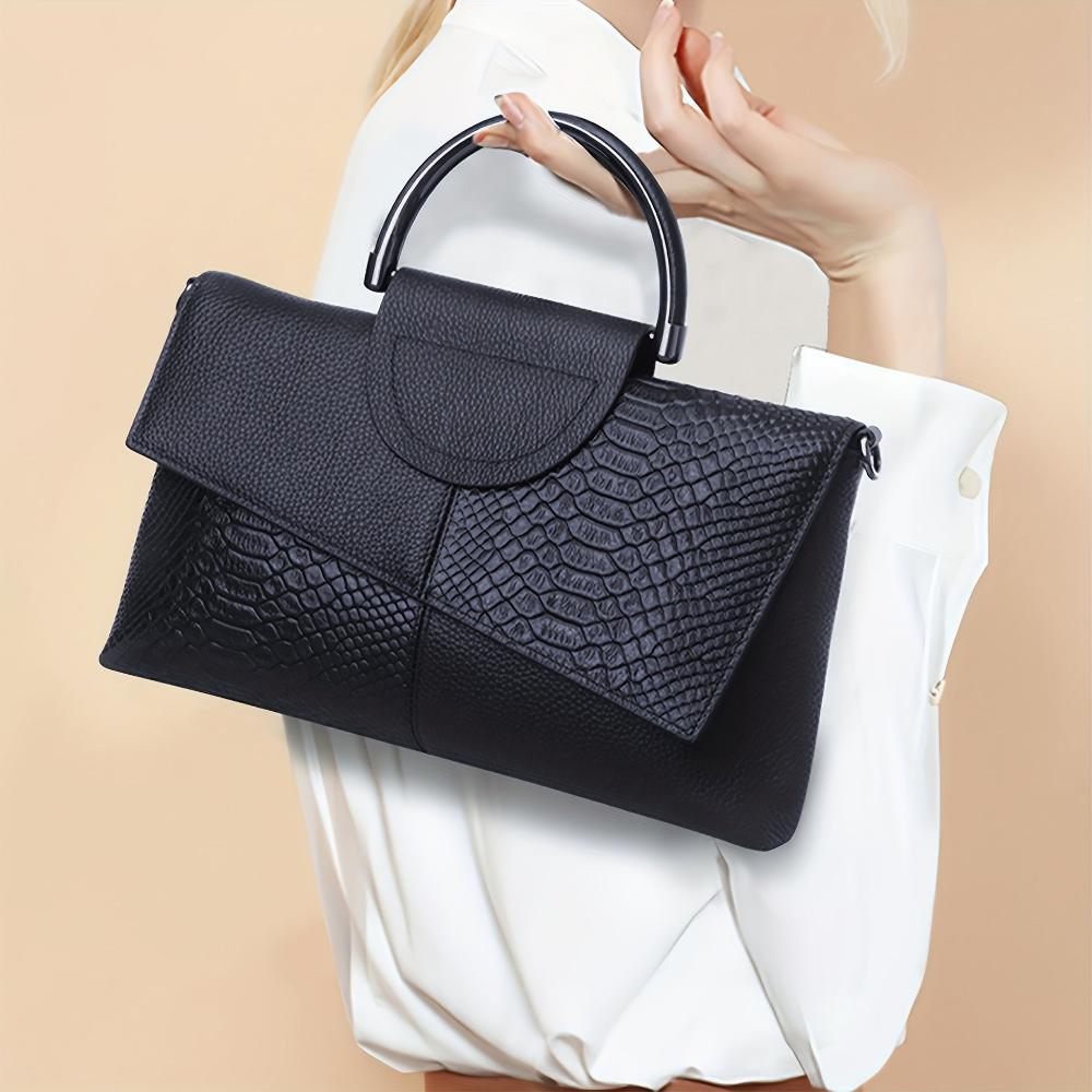 Sac en cuir de crocodile, confort et élégance pour un style intemporel