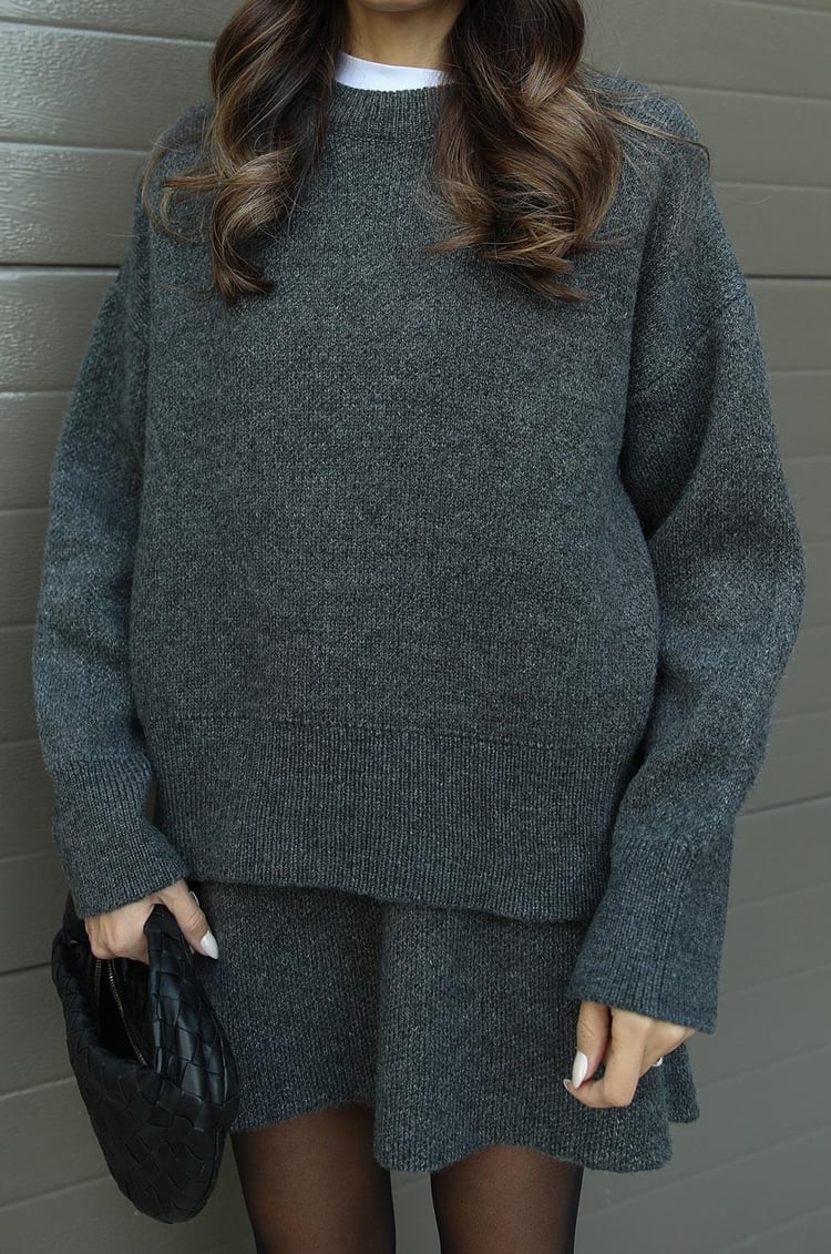 Ensemble de Vêtements Tricotés Confortables pour Automne-Hiver