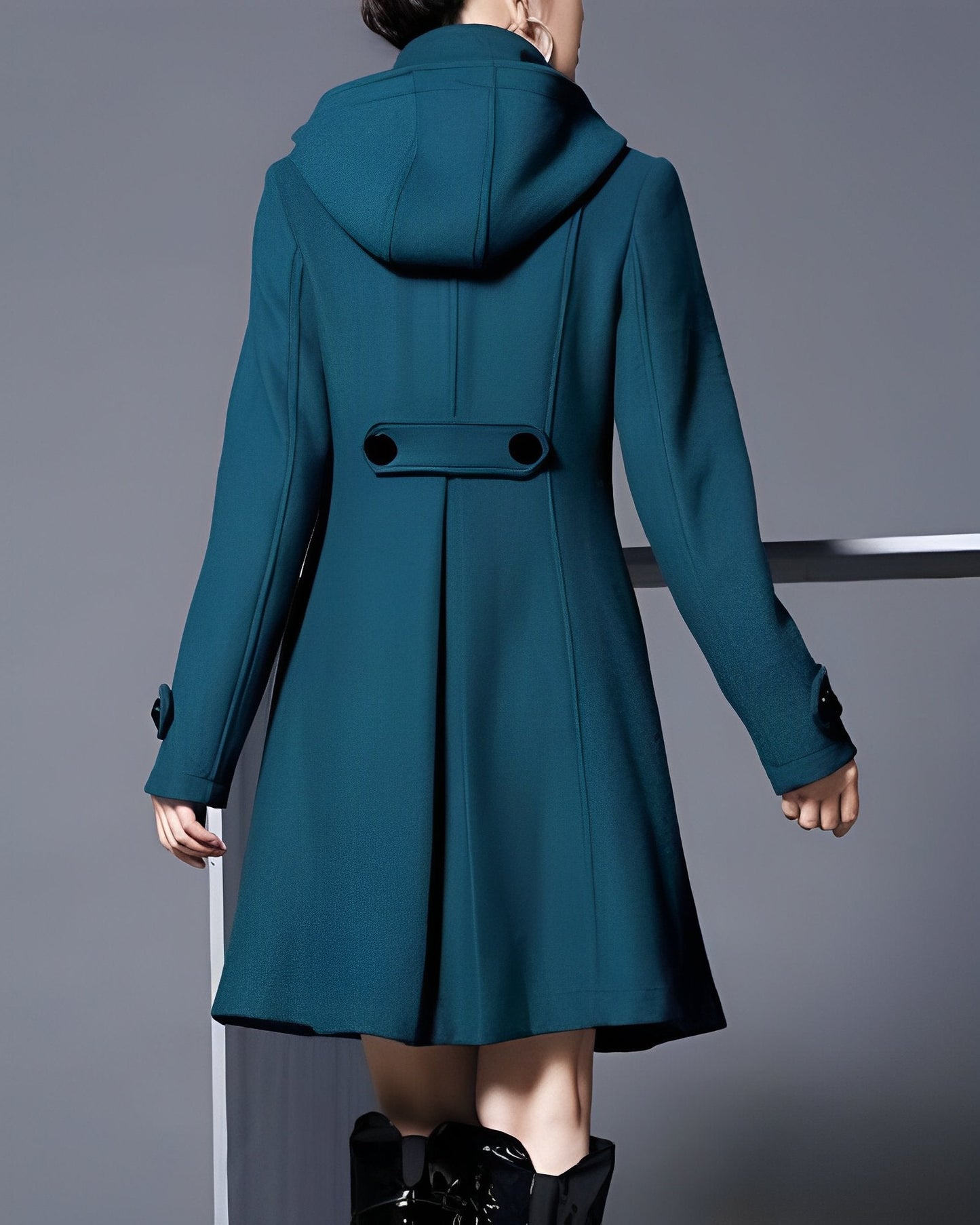 veste élégante en laine douce, confort et style pour l'automne