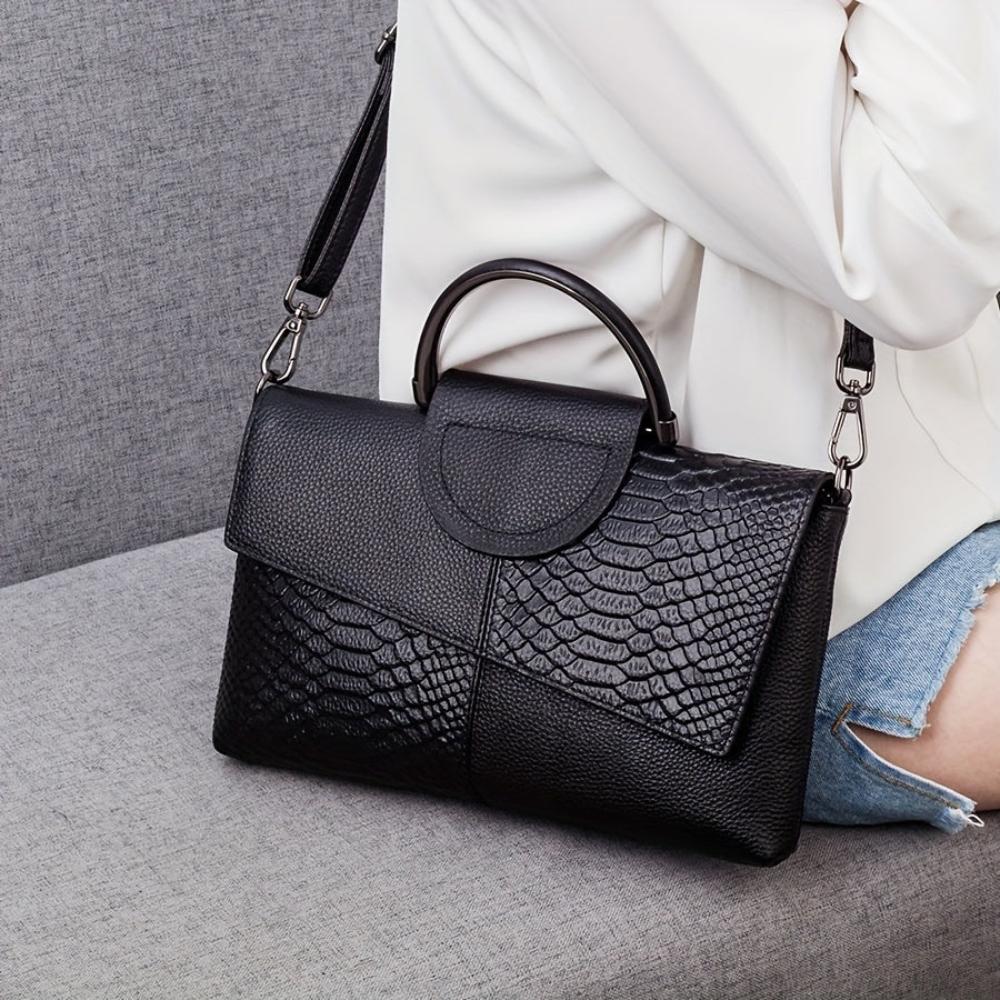 Sac en cuir de crocodile, confort et élégance pour un style intemporel