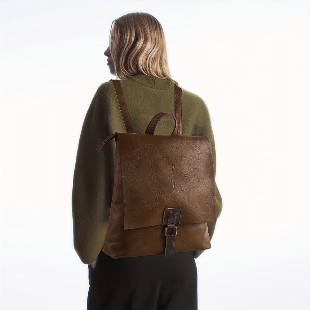 sac à dos vintage en matériau de qualité, confortable et pratique