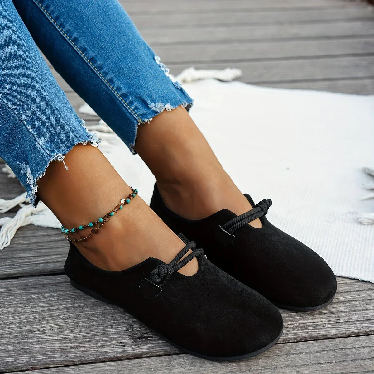 chaussures décontractées en matériau doux pour un confort élégant