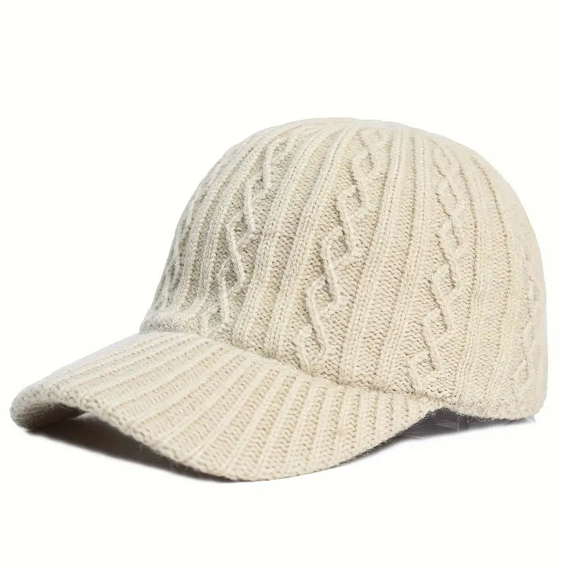 bonnet d'automne en laine de qualité, doux et confortable