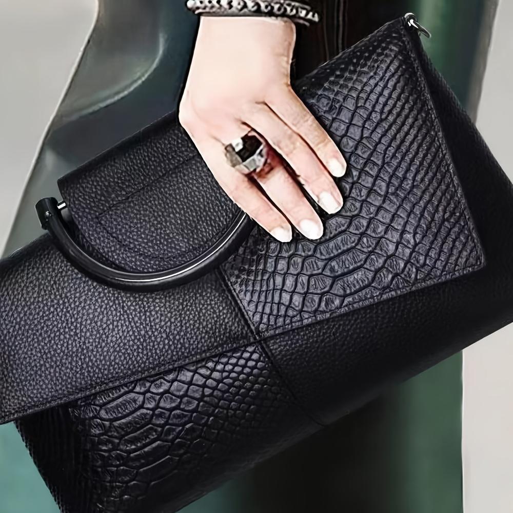 Sac en cuir de crocodile, confort et élégance pour un style intemporel
