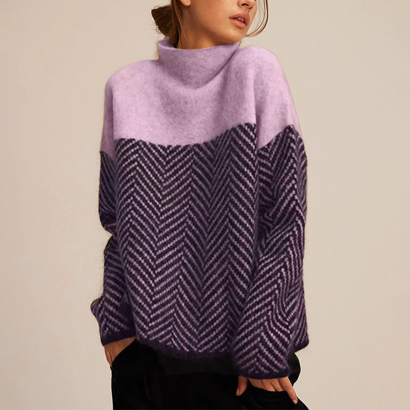 Pull col roulé en laine de qualité, confortable et intemporel pour l'automne