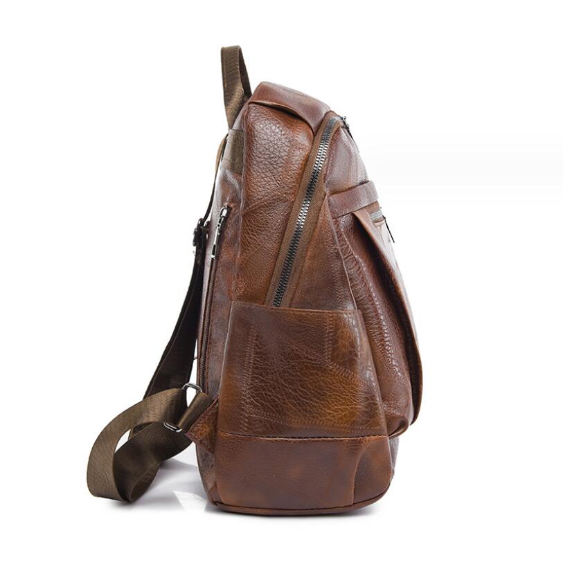 sac à dos en cuir élégant et confortable pour un usage quotidien
