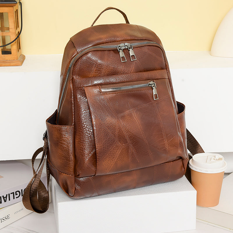 sac à dos en cuir élégant et confortable pour un usage quotidien