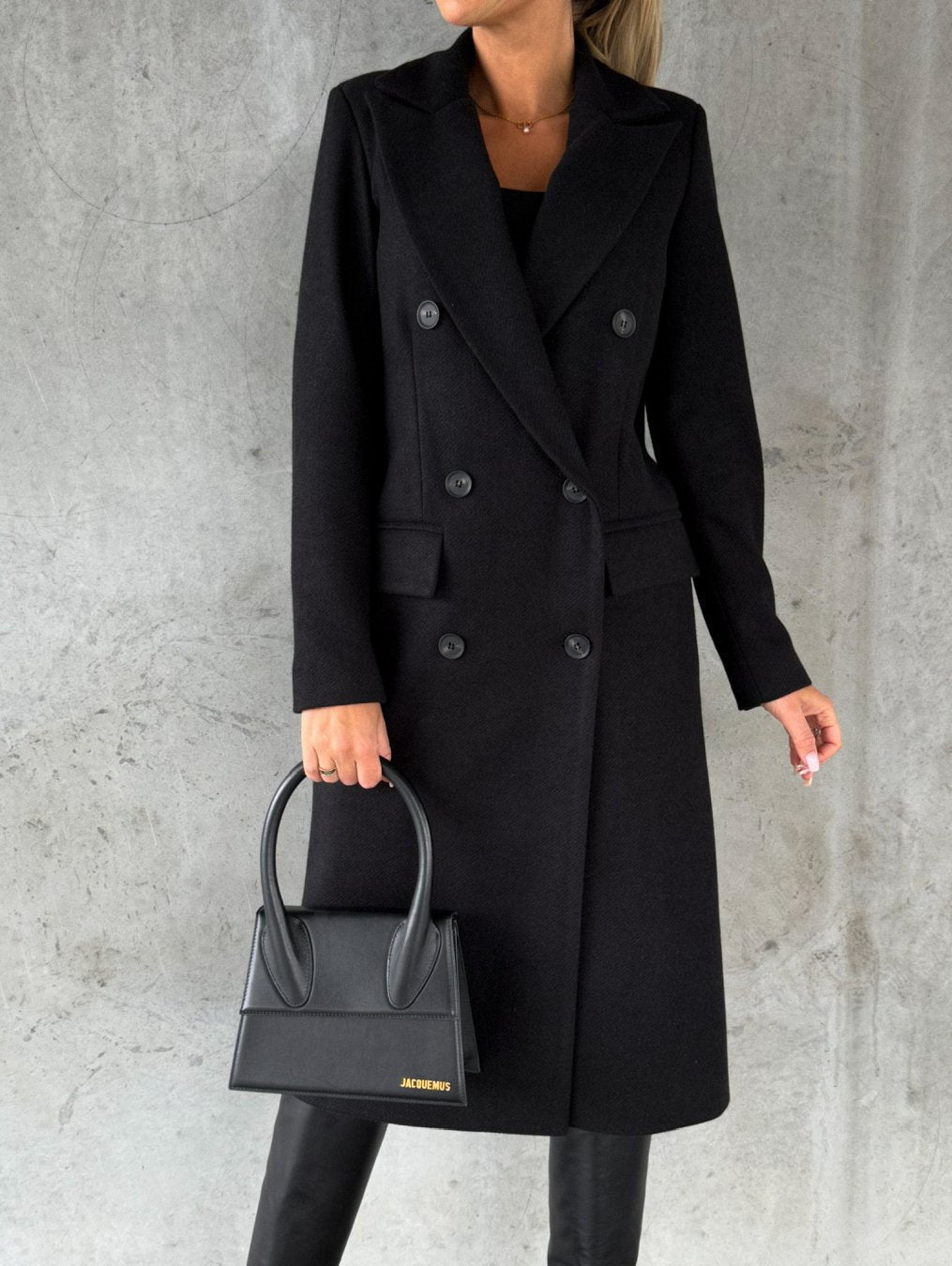 manteau d'hiver en laine, coupe élégante et confort optimal