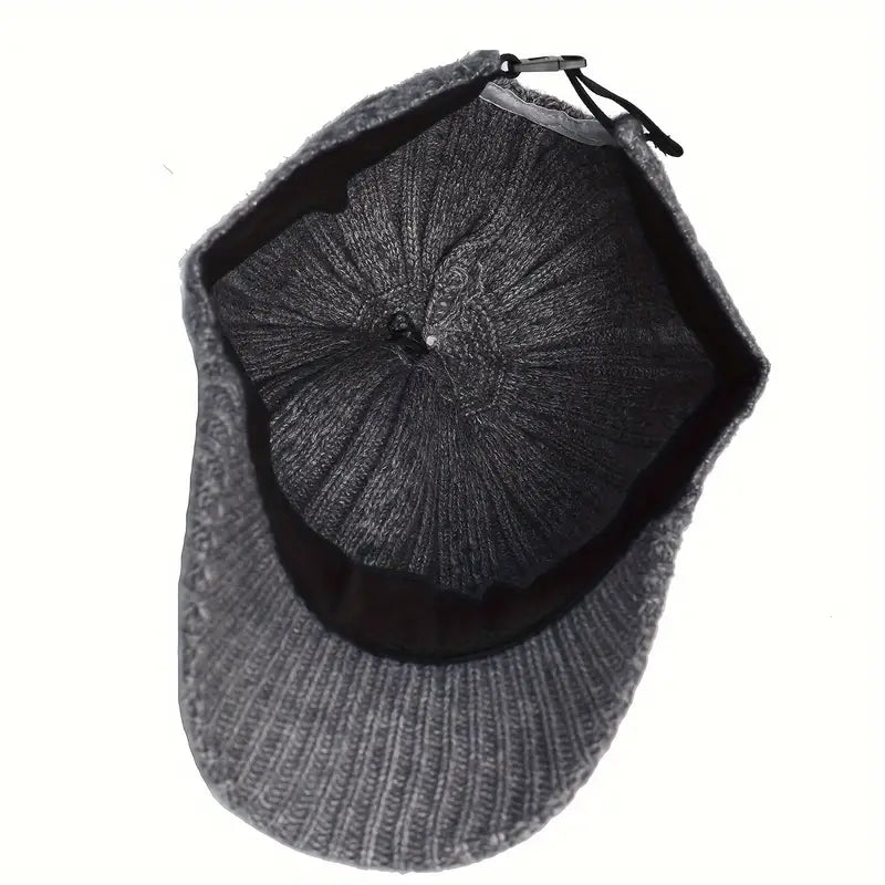 bonnet d'automne en laine de qualité, doux et confortable