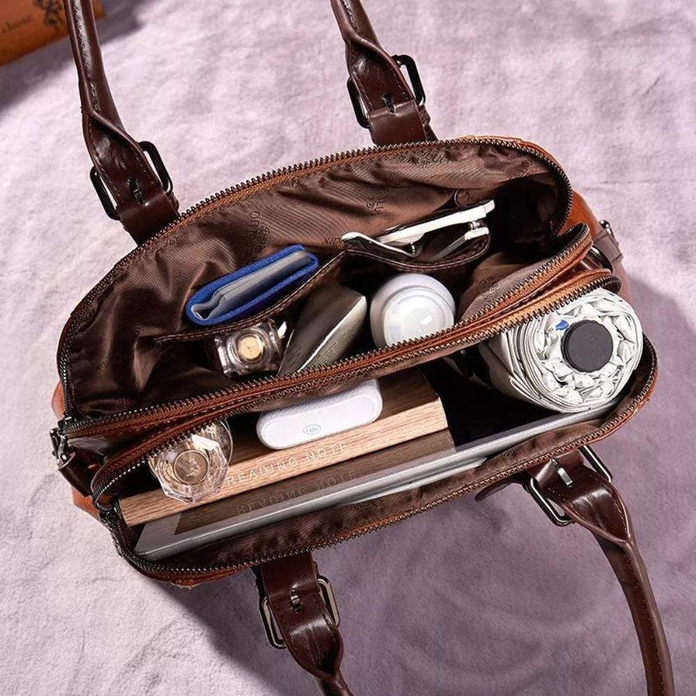 sac élégant en cuir de qualité, idéal pour toutes les saisons