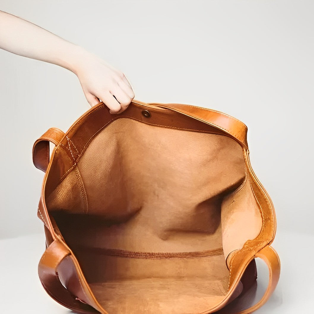 sac en cuir rétro de haute qualité, élégant et confortable pour tous les jours