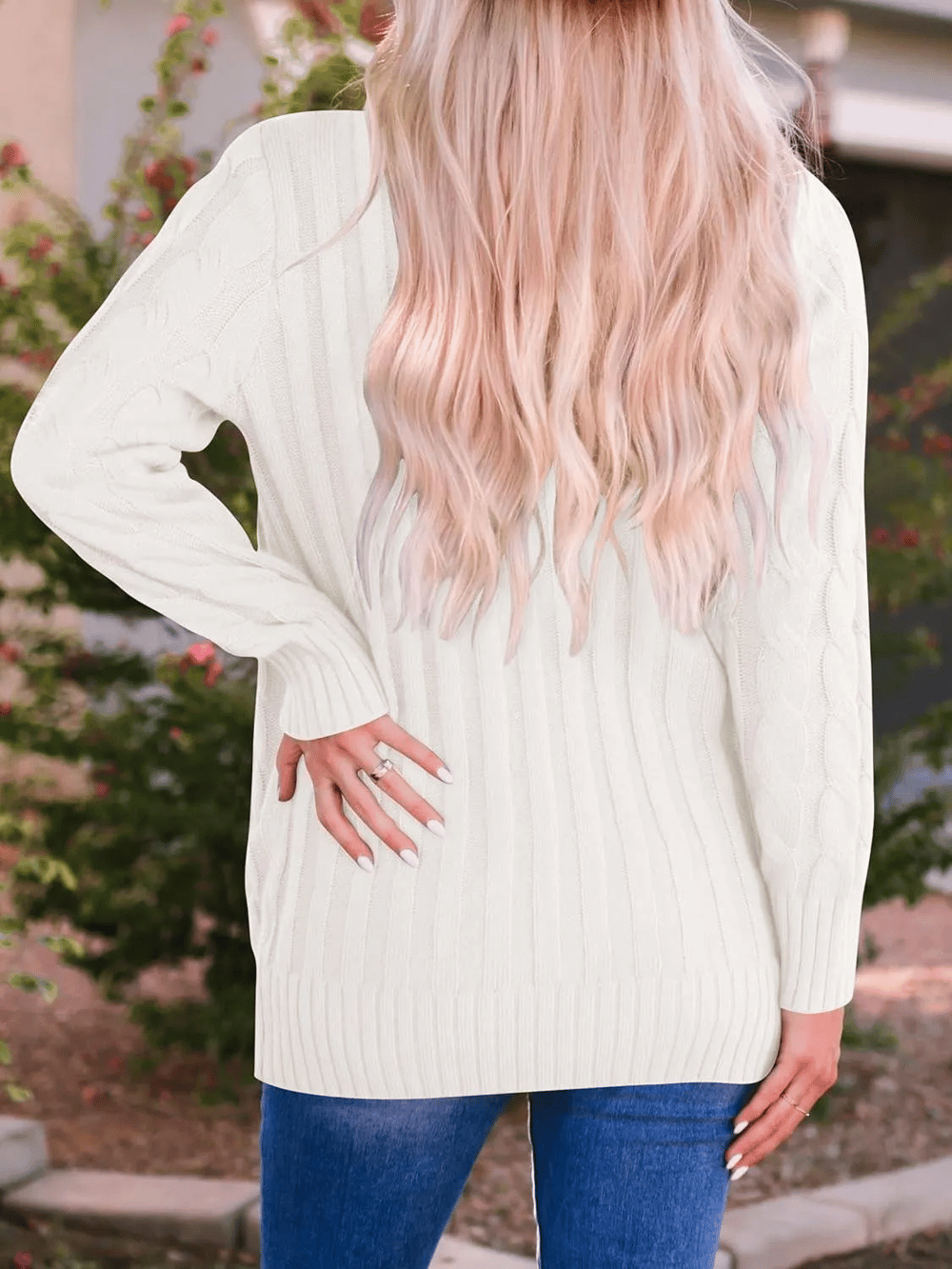 Cardigan douillet en tissu doux, confort idéal pour l'automne