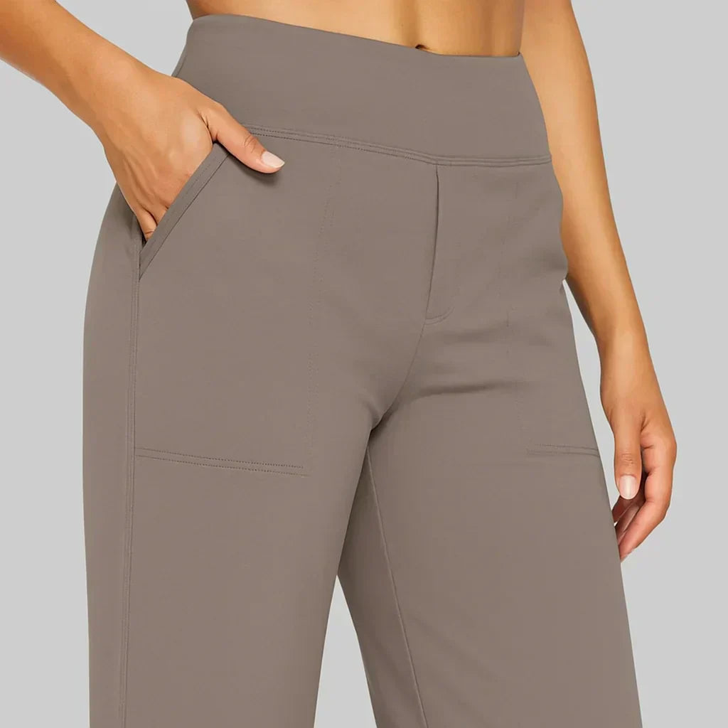 pantalon stretch en tissu de qualité pour un confort intemporel