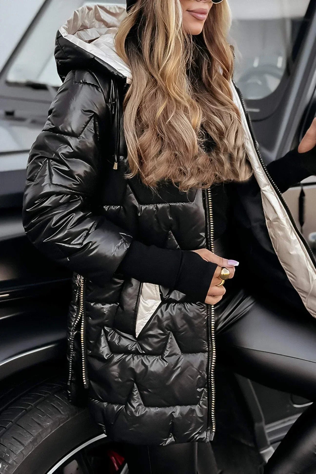 manteau d'hiver élégant en laine, chaud et confortable pour l'hiver