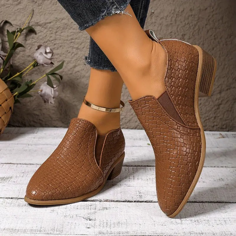 chaussures oxford en cuir confortables et élégantes pour l'automne