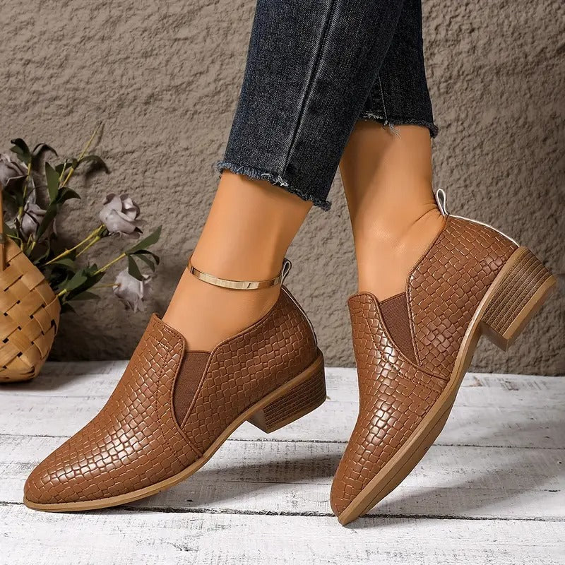 chaussures oxford en cuir confortables et élégantes pour l'automne