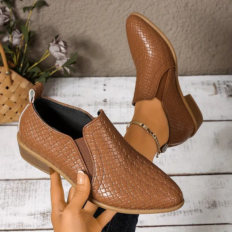chaussures oxford en cuir confortables et élégantes pour l'automne
