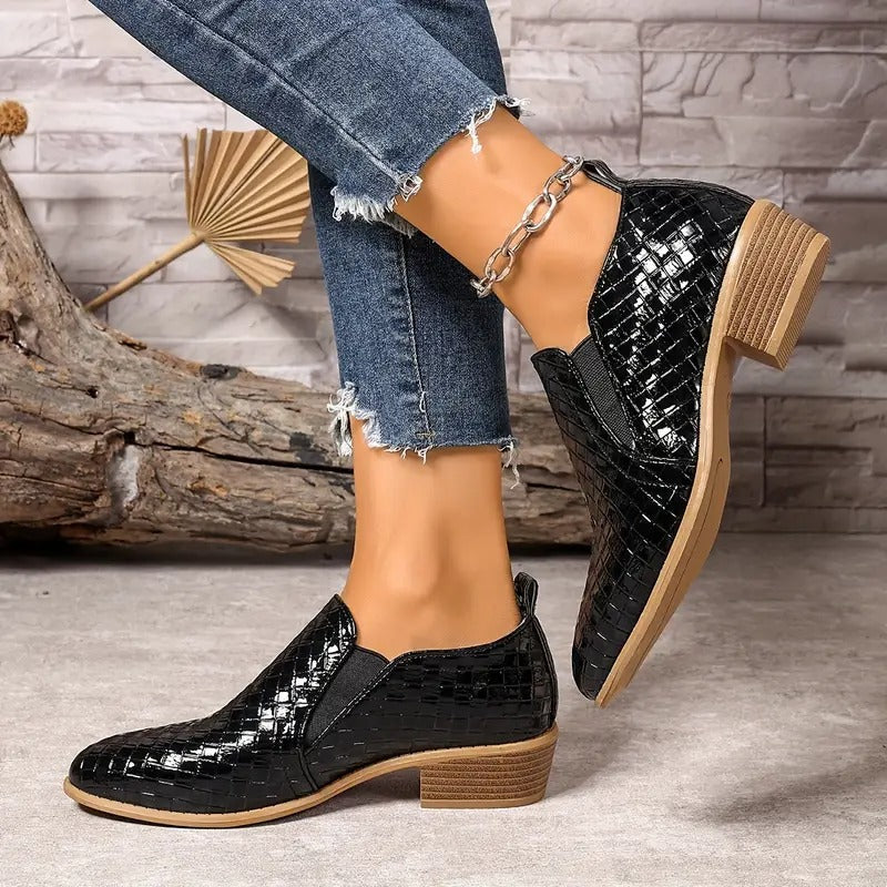 chaussures oxford en cuir confortables et élégantes pour l'automne