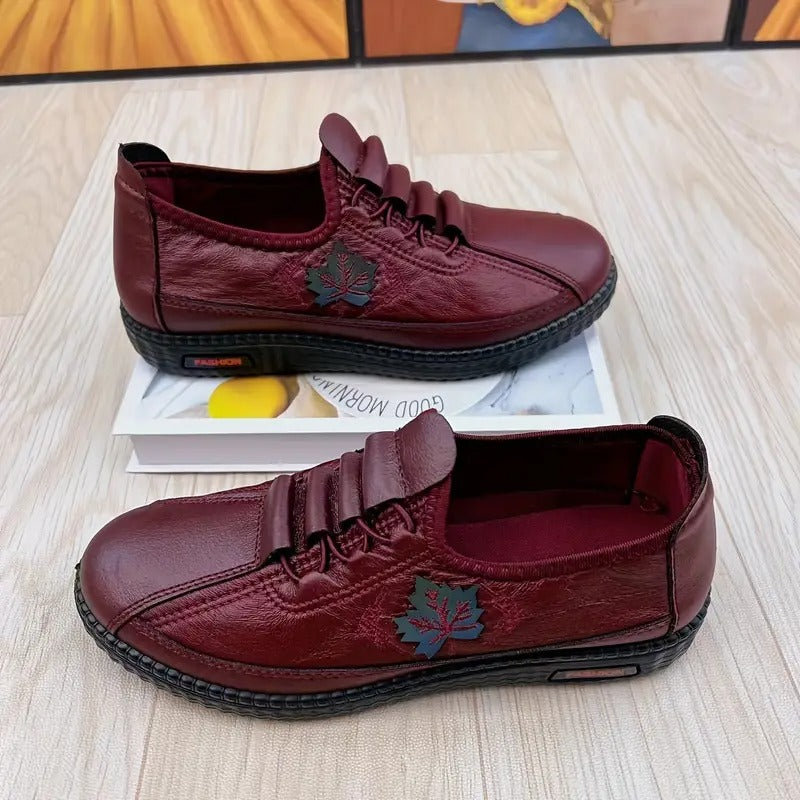 Chaussures en cuir orthopédiques confortables pour un style intemporel
