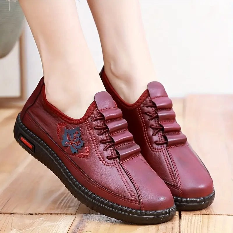 Chaussures en cuir orthopédiques confortables pour un style intemporel