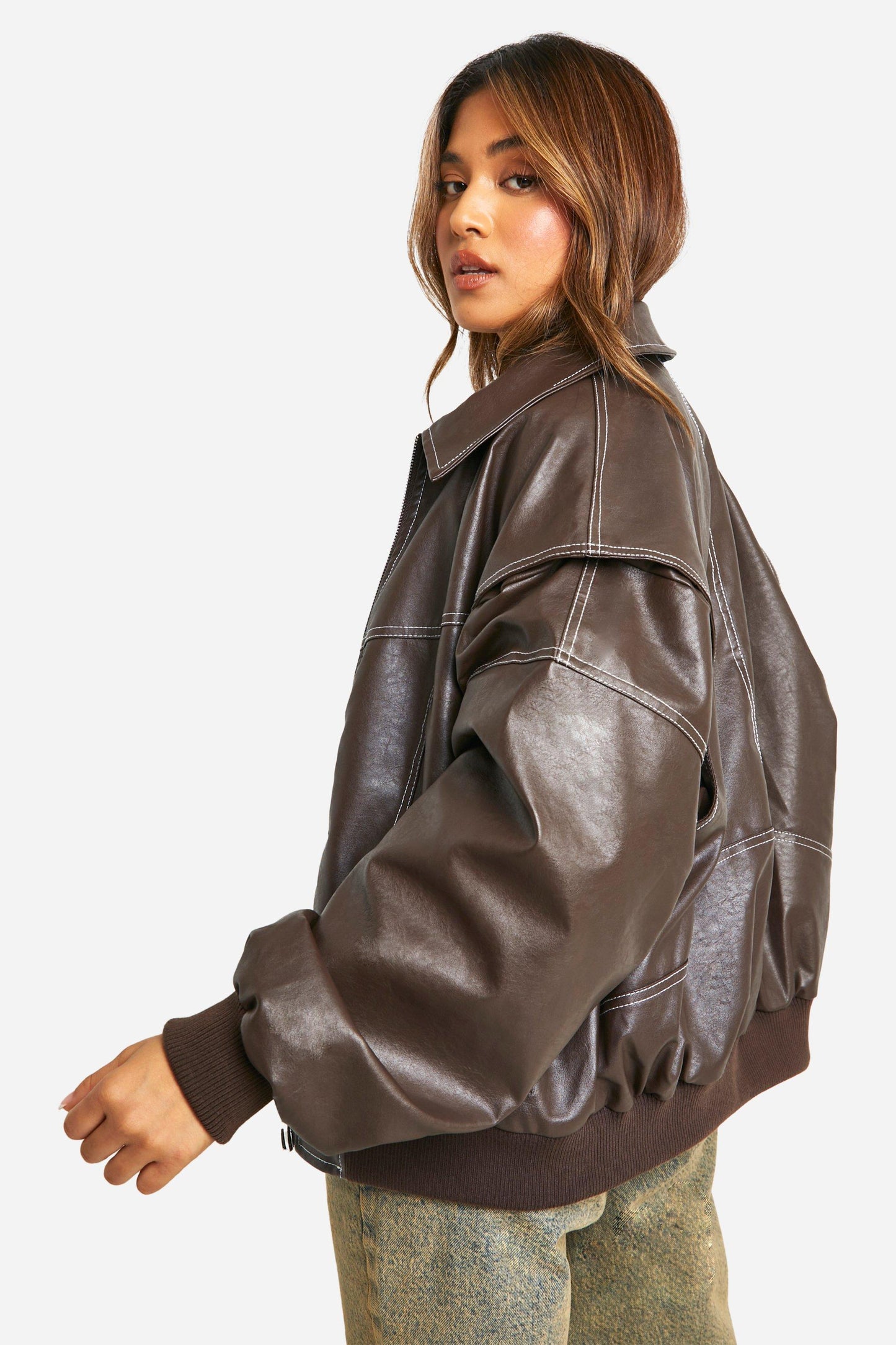 Veste bomber en tissu léger, élégance intemporelle pour l'automne