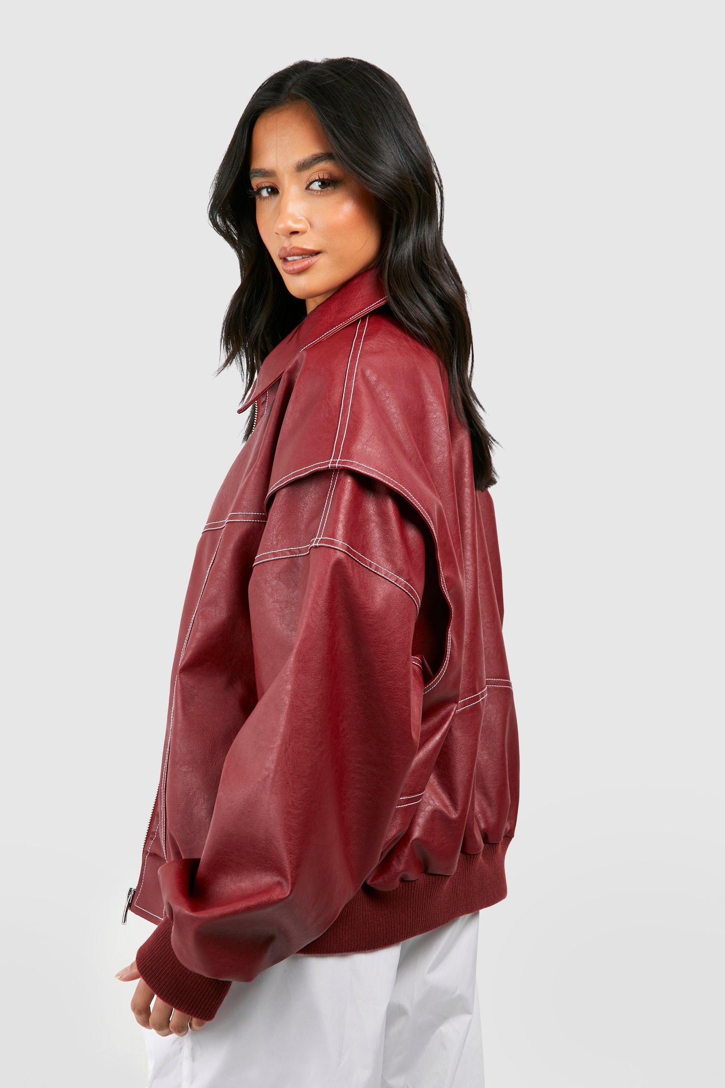 Veste bomber en tissu léger, élégance intemporelle pour l'automne