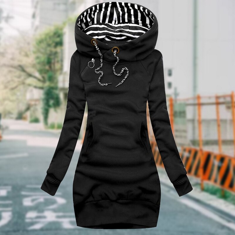 sweat-shirt oversize en coton doux pour un confort automnal élégant