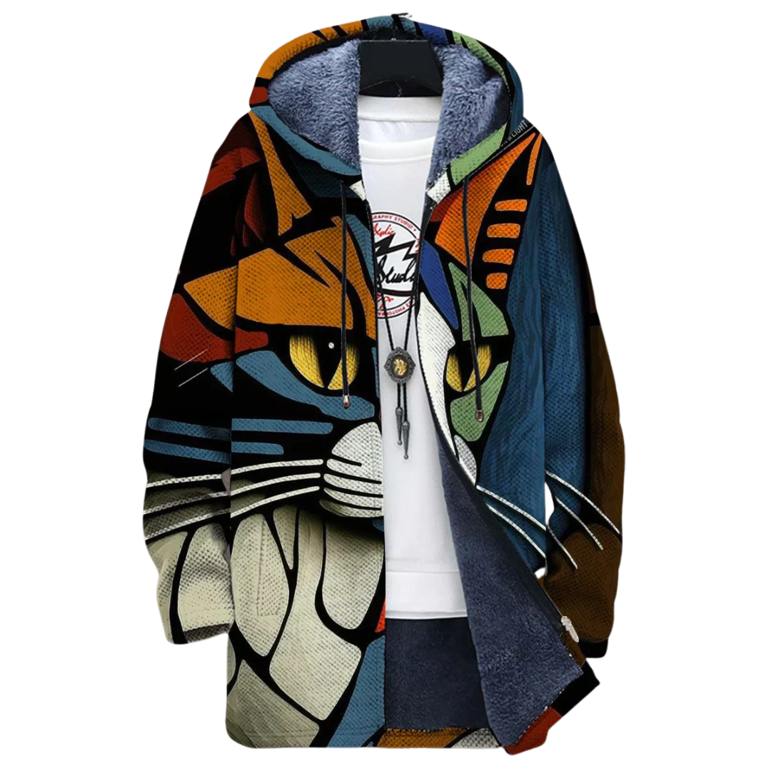 veste imprimée en tissu léger pour un confort élégant au printemps