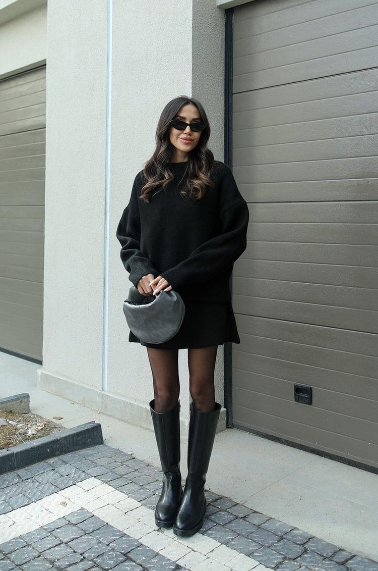 Ensemble de Vêtements Tricotés Confortables pour Automne-Hiver