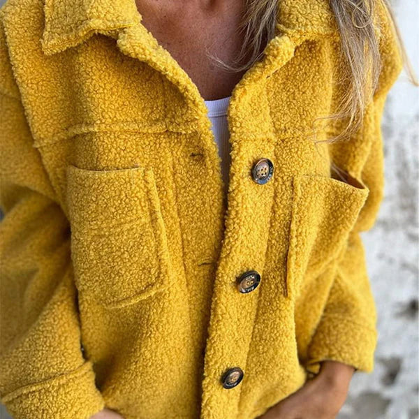 veste courte en tissu doux pour un confort élégant en automne