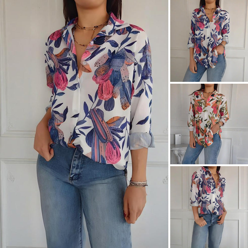 blouse en viscose légère pour un confort élégant au quotidien