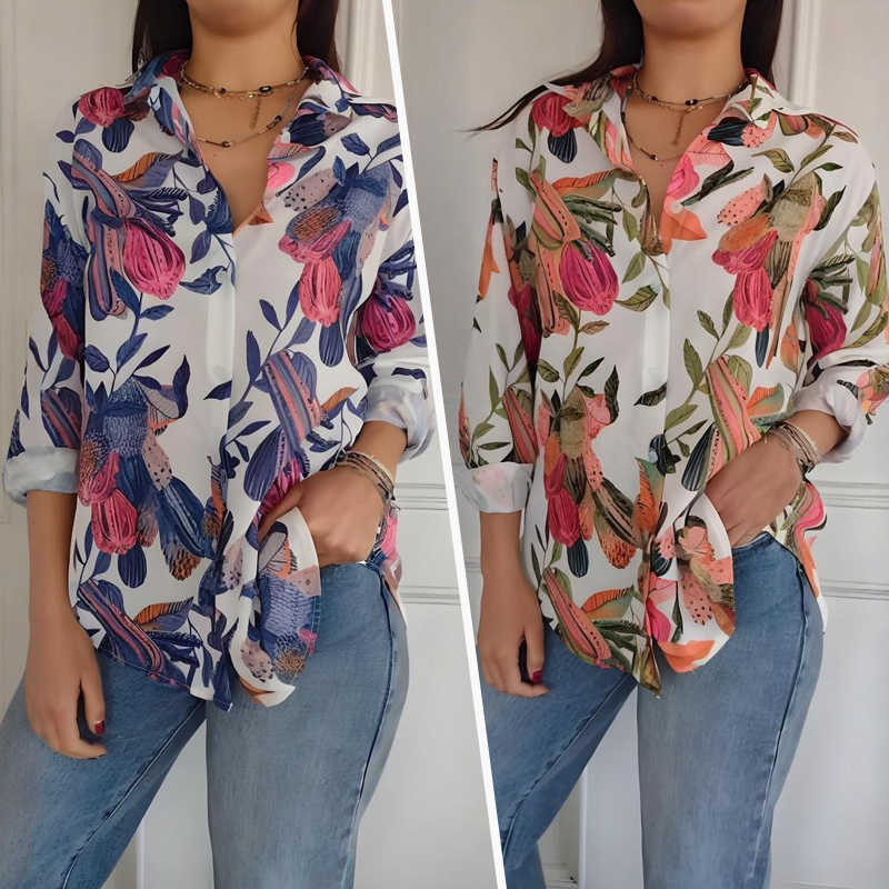 blouse en viscose légère pour un confort élégant au quotidien