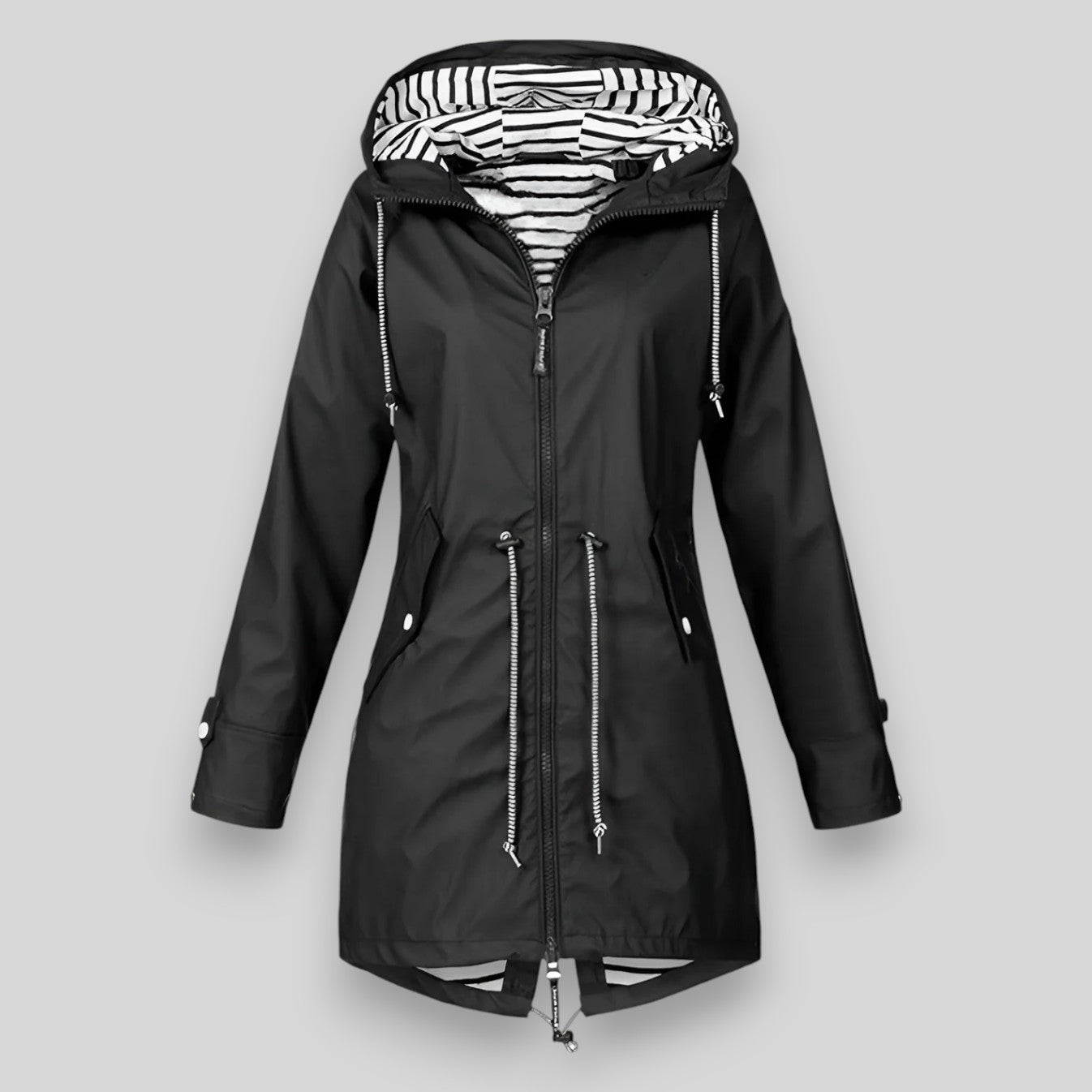 veste de pluie imperméable en tissu respirant pour un confort élégant