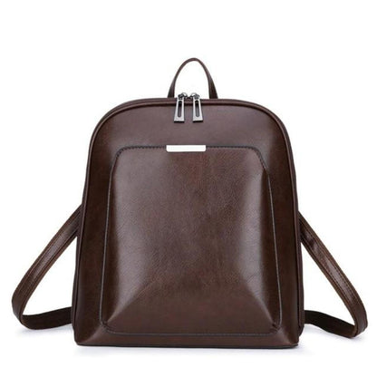 sac élégant en cuir de qualité avec fermetures éclair pratiques