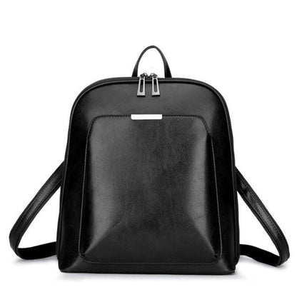 sac élégant en cuir de qualité avec fermetures éclair pratiques