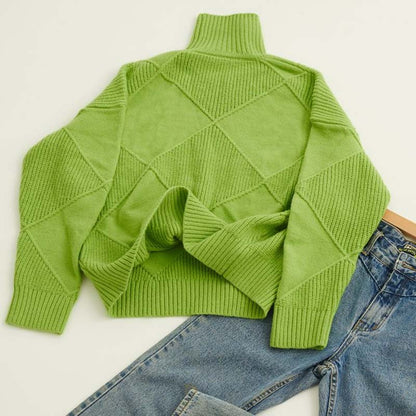 Pull en laine de qualité, chaud et confortable pour l'automne