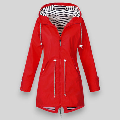 veste de pluie imperméable en tissu respirant pour un confort élégant