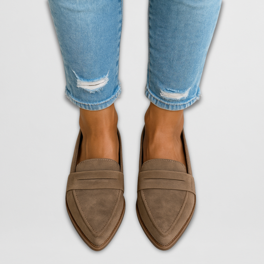 mocassins en suède, confort et élégance pour un style intemporel