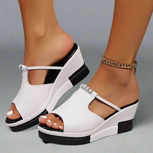 talons hauts orthopédiques en cuir pour un confort élégant toute l'année