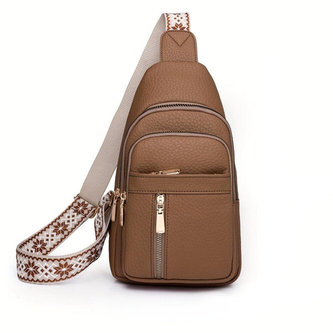 sac à dos en cuir avec roues, pratique et confortable au quotidien