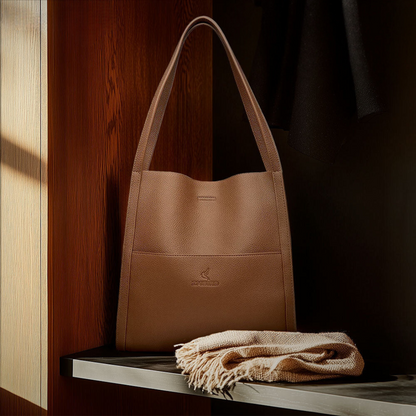 sac à main en cuir souple, confort et élégance intemporelle